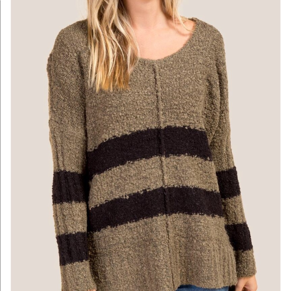Striped Sweater - Picture 2 of 3